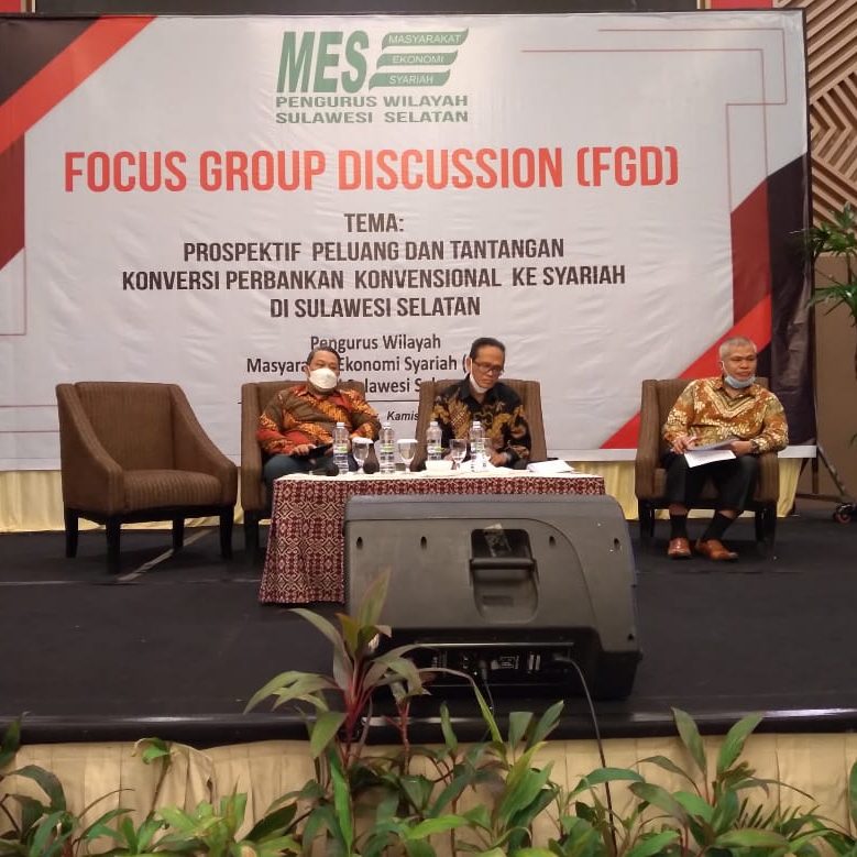 MES Sulsel Gelar FGD Bahas Prospek Konversi Bank Syariah di Sulawesi
