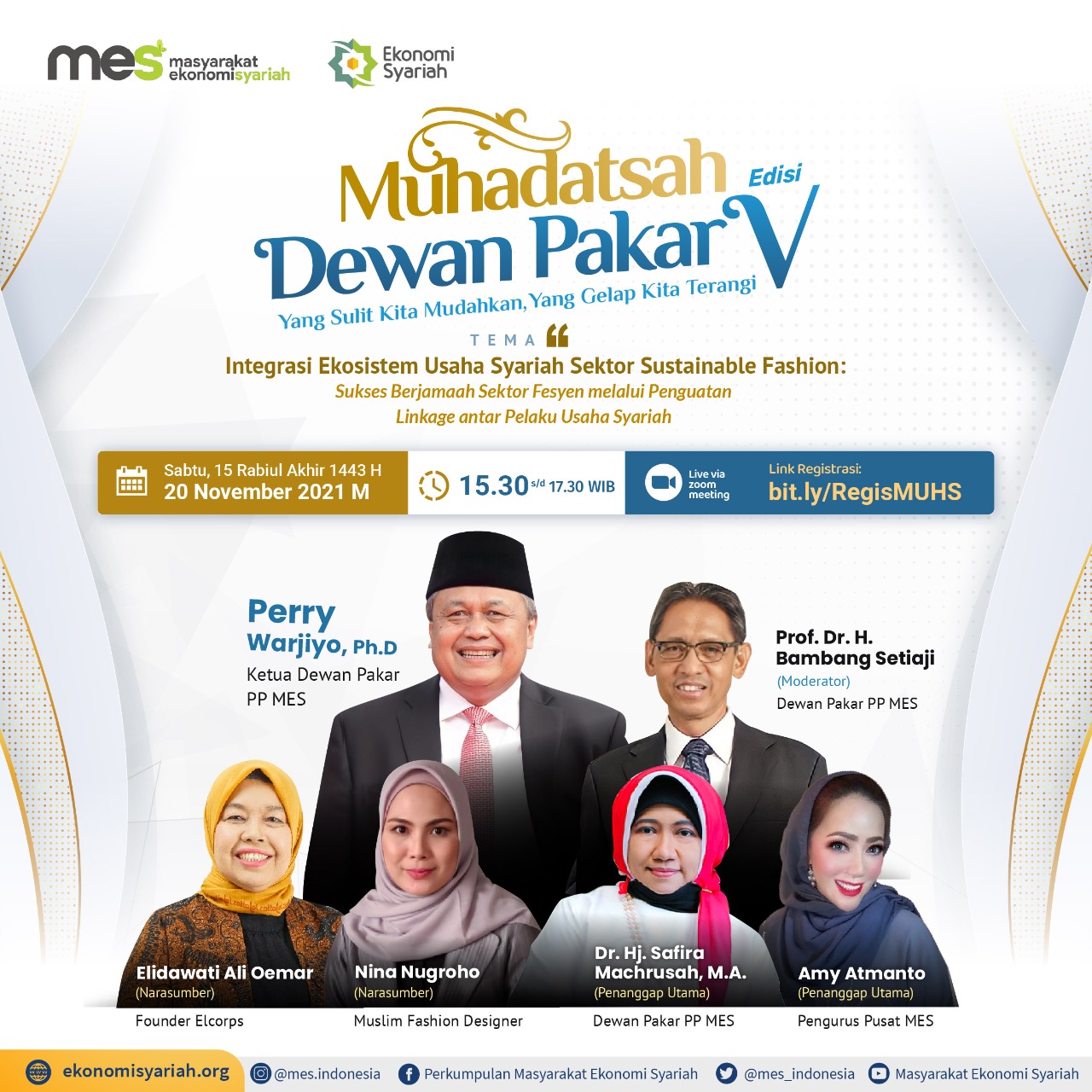 Muhadatsah Dewan Pakar MES kelima Bahas Penguatan Integrasi Ekosistem Sektor Modest Fashion Muslim Indonesia