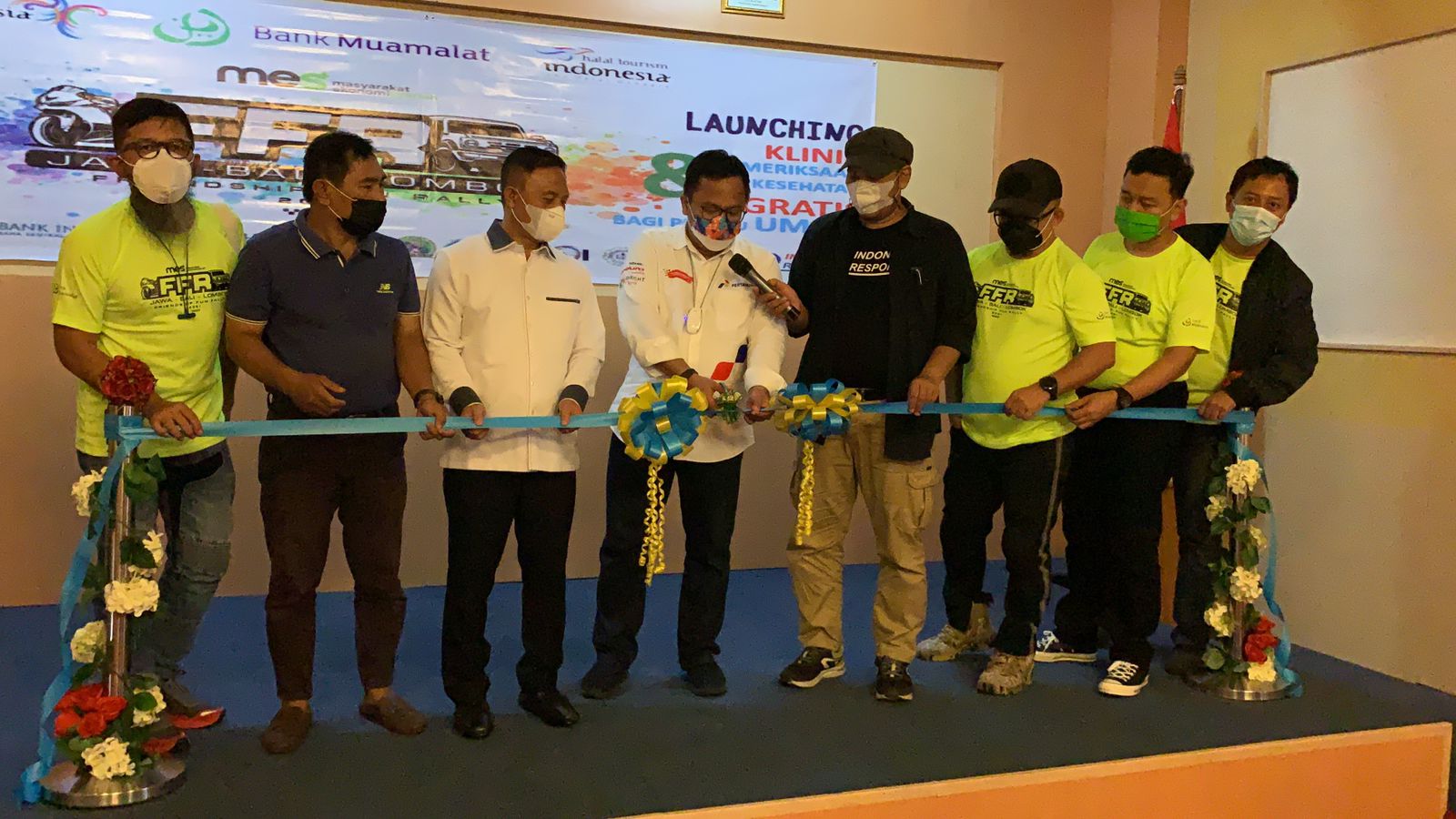 MES Bersama STIKES Mataram Resmikan Klinik Kesehatan Gratis bagi UMKM