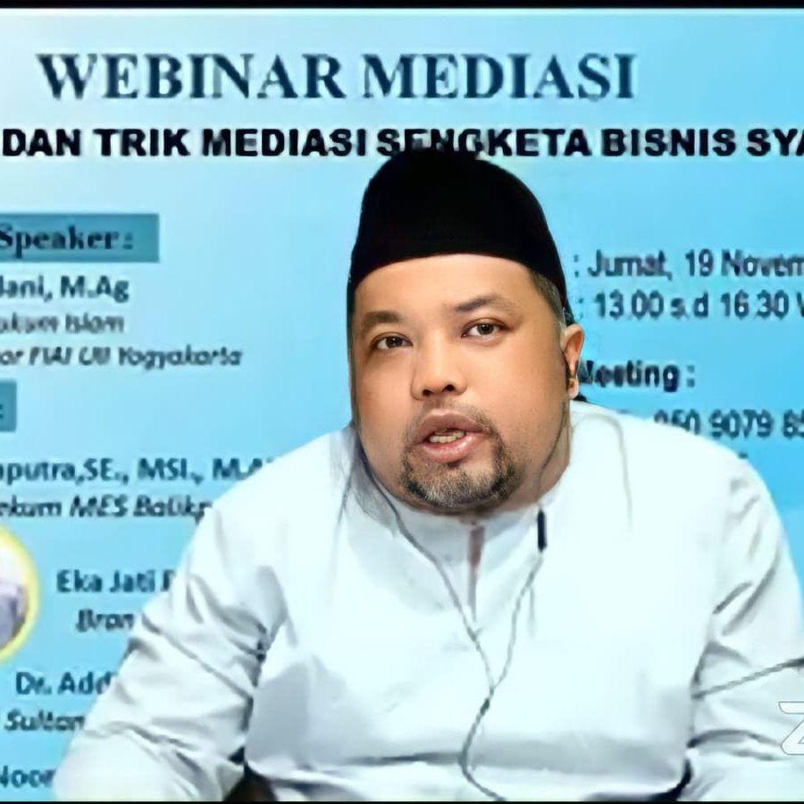 MES dan AMSI Selenggarakan Webinar Bahas Urgensi Badan Mediasi Sengketa Bisnis Syariah