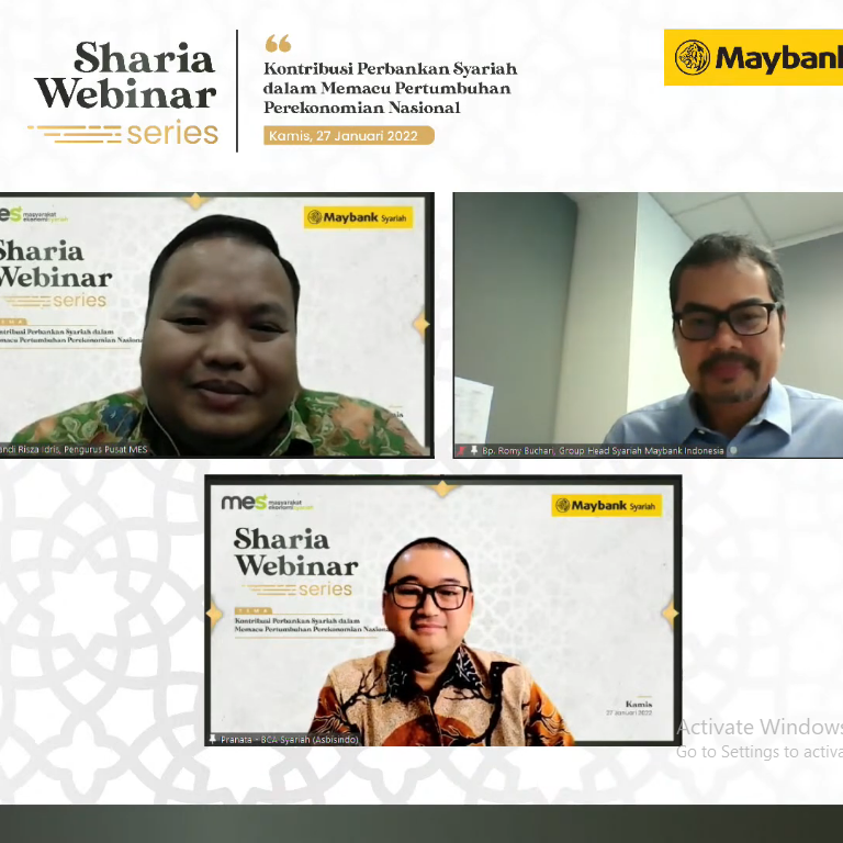 Jajaki Inovasi Digitalisasi Perbankan Syariah, MES dan Maybank Selenggarakan Maybank Shariah Paper Competition