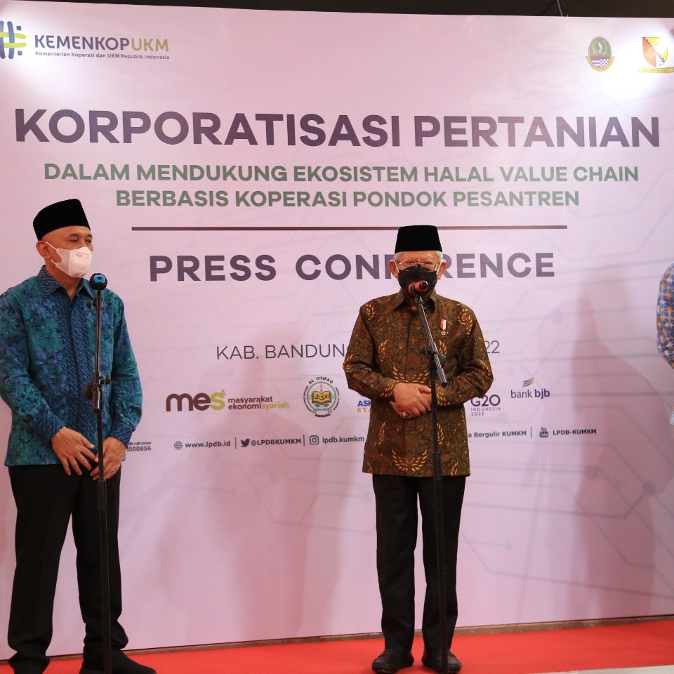 Perkuat Ekosistem Halal, Program Korporatisasi Petani Resmi Diluncurkan