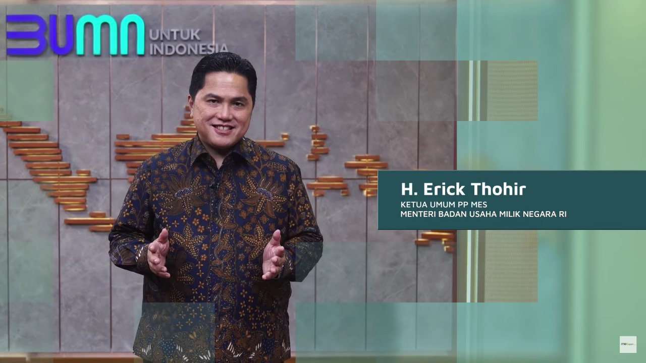 Milad ke-22 MES, Erick Tegaskan MES Terus Berikhtiar Perkuat Ekonomi Syariah Indonesia