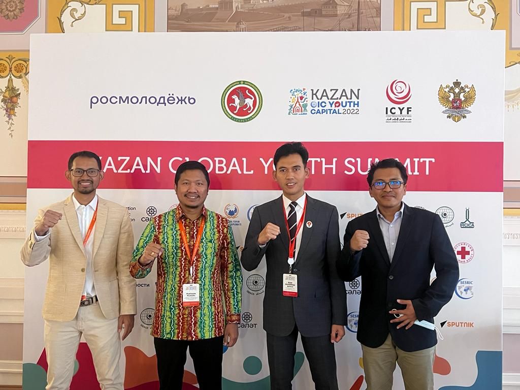 Hadiri Kazan Global Youth Summit 2022 Rusia, Ketua II PP MES Sampaikan Pesan Perdamaian
