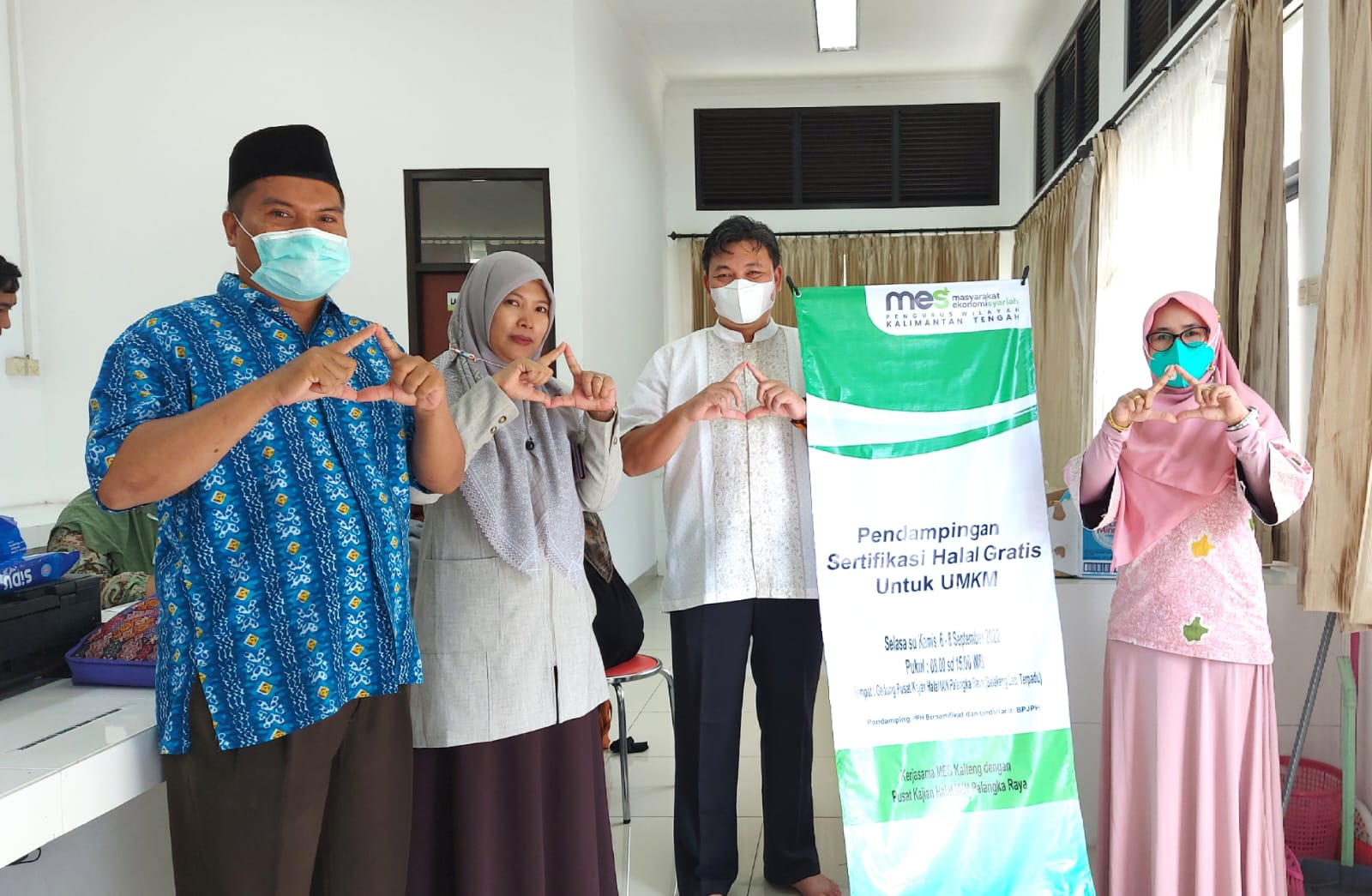 MES Kalteng Beri Pendampingan Sertifikasi Halal Pelaku UMKM