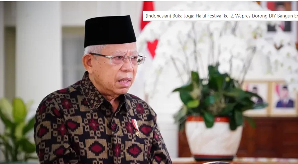 <strong>Wakil Presiden Resmi Buka Gelaran Jogja Halal Festival 2022</strong>
