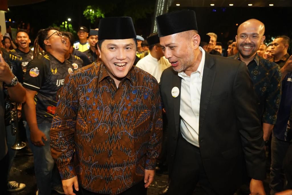 Erick Thohir Lantik Pengurus Wilayah MES Sumatera Utara
